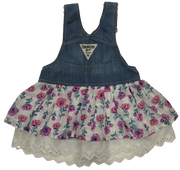 2-in-1 Dungaree Dress - NEW