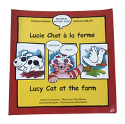Lucie Chat a La ferme / Lucy Cat at the Farm (Bilingual)