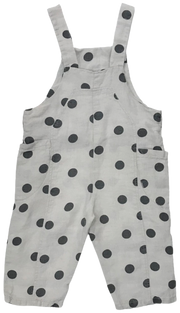 Polka Dots Linen Jumpsuit