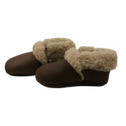 Booties with Faux Shearling