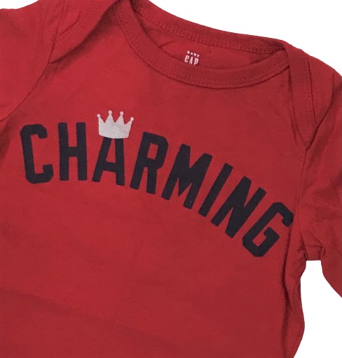 "Charming" Print Bodysuit
