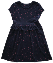 Polka Dots Ruffled Dress