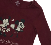 Printed T-shirt / Minnie & Mickey Mouse