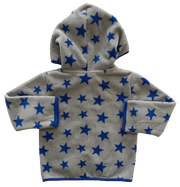 Star Print Fleece Jacket