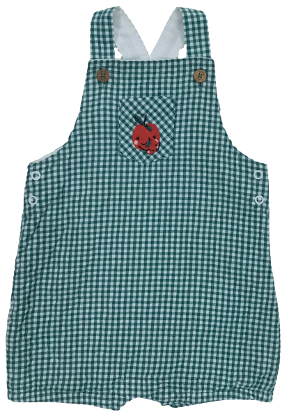 Gingham Dungarees